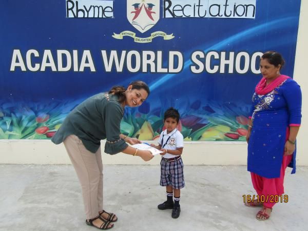 Rhyme Recitation Competition of Acadia Roots